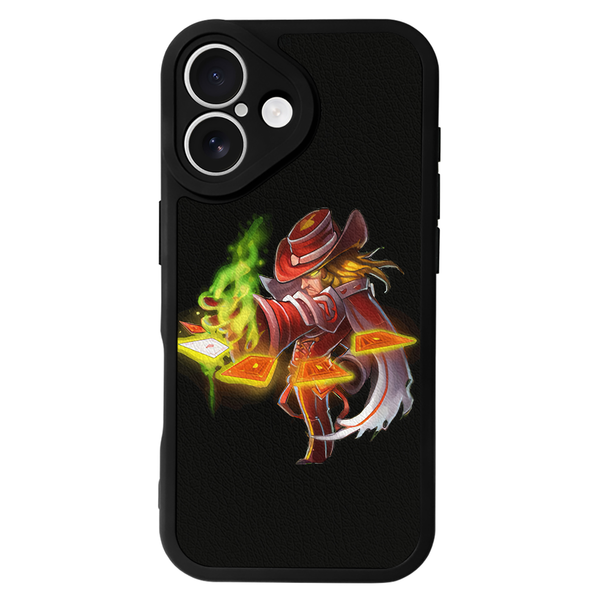 リーグ・オブ・レジェンド League of Legends LOL 【iPhone 16シリーズ対応】シリコンスマホケース（レザー調） 材質：シリコン